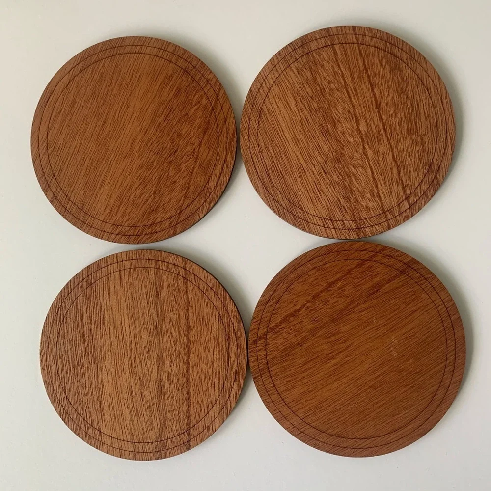 Wood Chuck Coaster Set of 4 - Picture 3 of 9